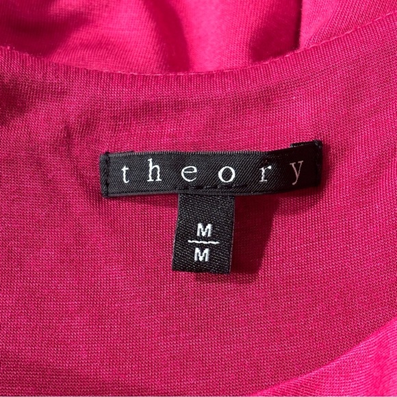 Theory Jaysa K Sulla Drape Jersey Stretch Sleeveless Dress Sz M - Picture 5 of 10